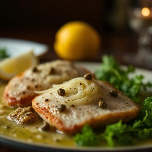 Lemon-Caper Turkey Scallopini