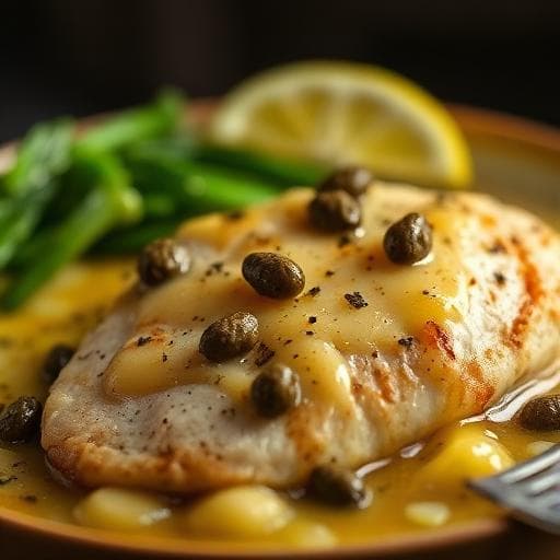Lemon‑Caper Chicken Scallopini (Pork‑Free)