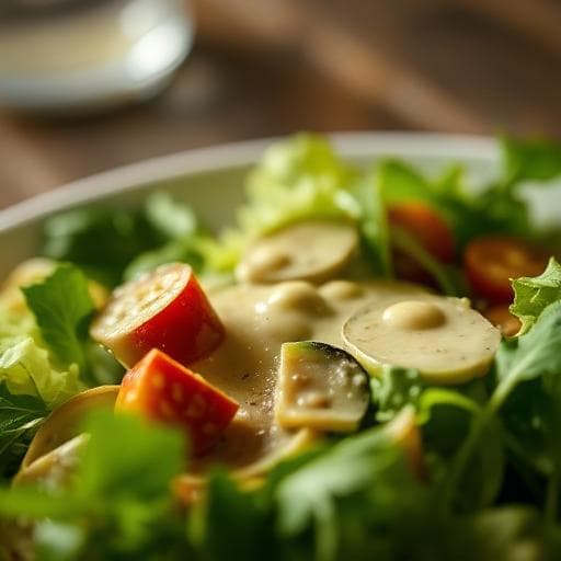 Citrus‑Free Caesar Salad Dressing