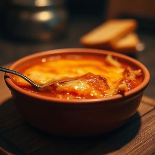 Tomato Soup and Grilled Cheese Casserole