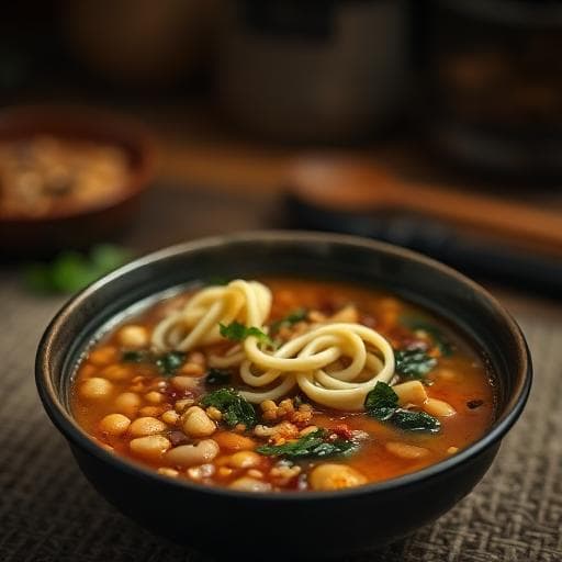 Traditional Ash Reshteh – Hearty Persian Noodle & Bean Soup