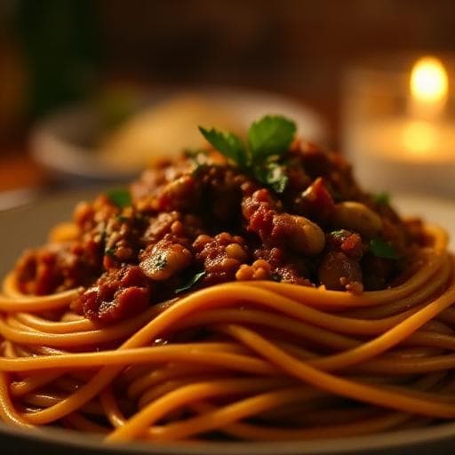 Vegan Spaghetti Bolognese