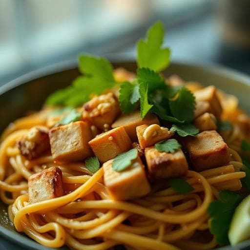 Vegan High-Protein Pad Thai