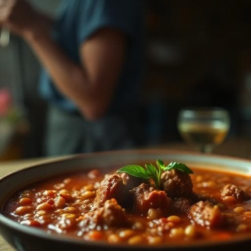 High-Protein Tomato Bredie with Lean Beef
