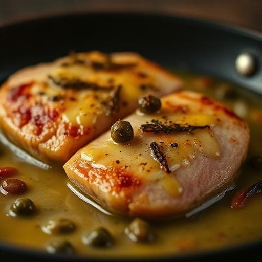 Lemon‑Caper Duck Scallopini with a Hint of Orange