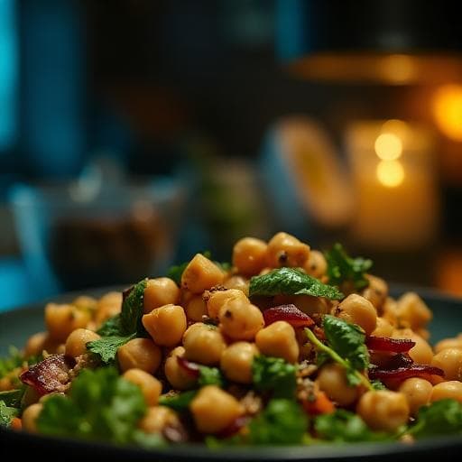 High-Protein Chickpea Salad Meal-Prep (5 Servings)