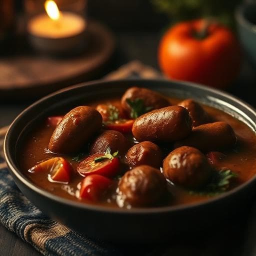 Russian-Style Turkey Sausage Stew