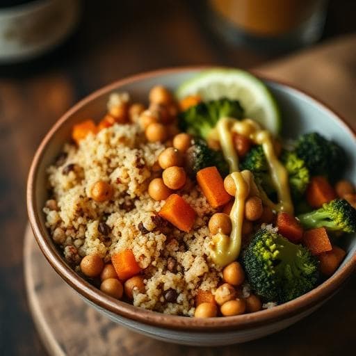 Power‑Boost Quinoa & Chickpea Bowl